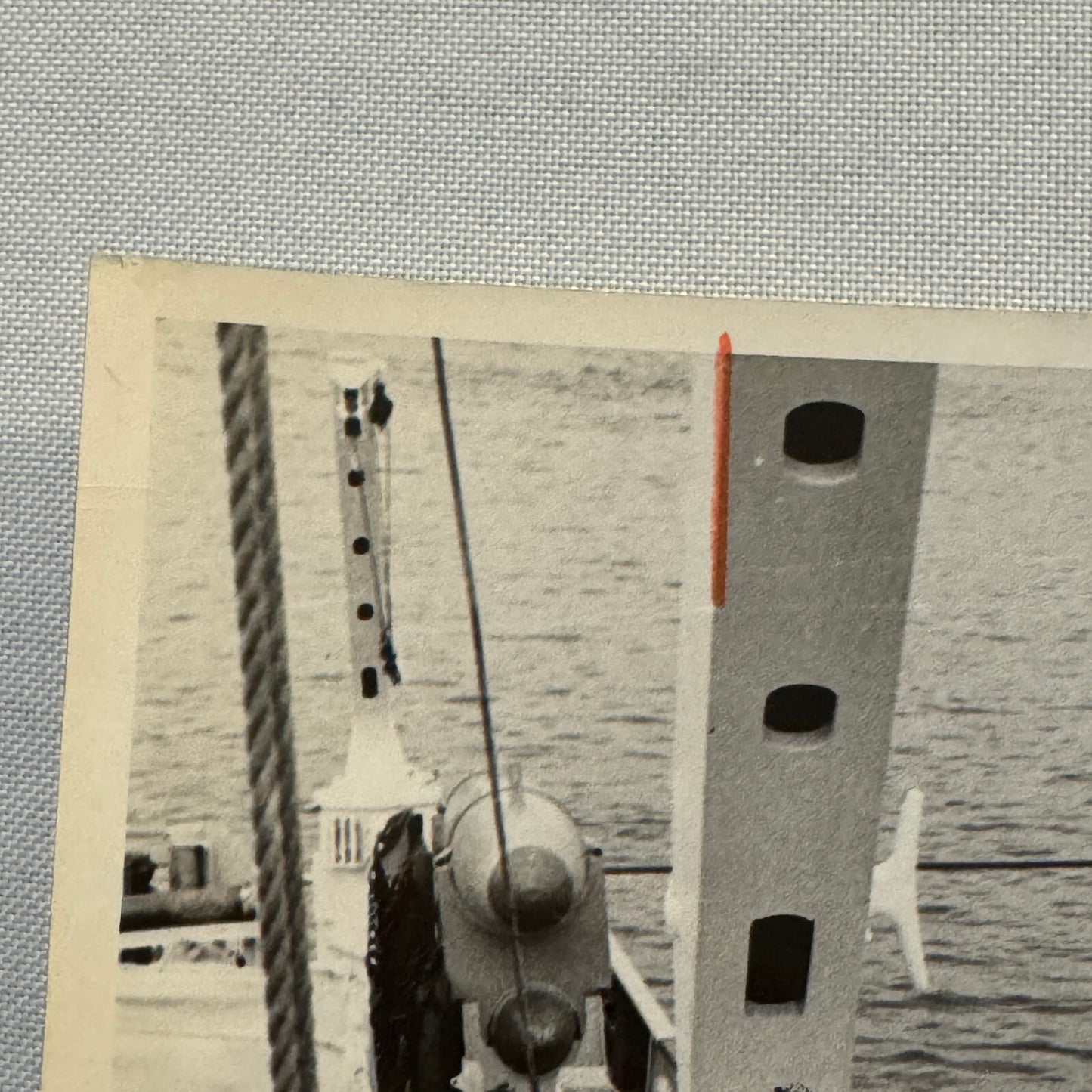 Military Ship Photo Photograph Boat HMCS Thunder Royal Canadian Navy Vintage