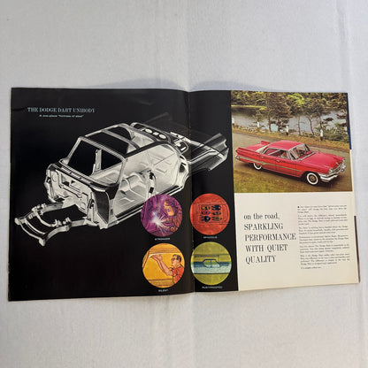 1960 Dodge Dart Car Sales Brochure Catalog Vintage Phoenix Pioneer Seneca
