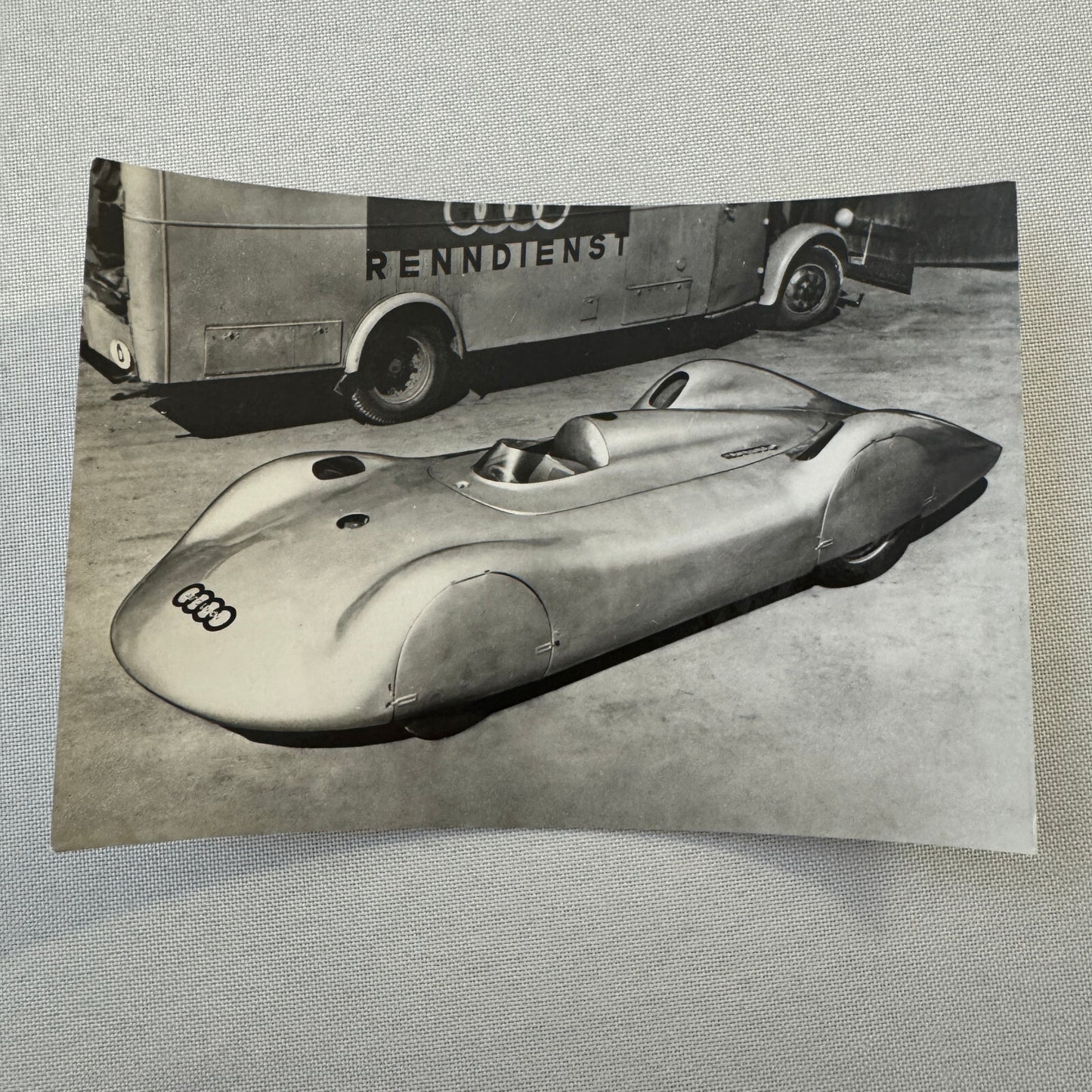 Auto Union Streamline Racing Car Photo Photograph Bernd Rosemeyer 1937 1938