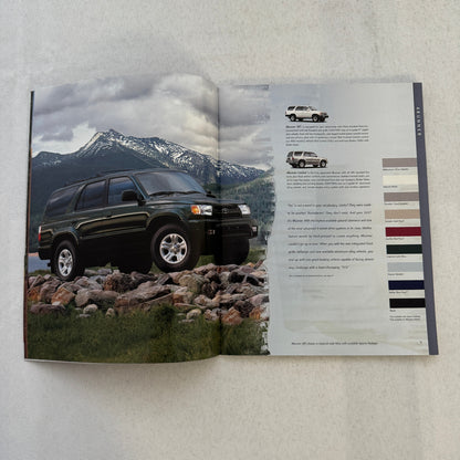 2001 Toyota Sales Brochure Catalog Tacoma Pickup Echo Celica MR2 Rav4 4Runner +