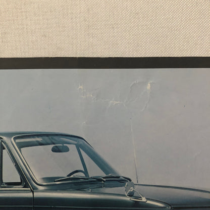 Hino Contessa 1300 Coupe Sales Sheet Brochure Vintage Car