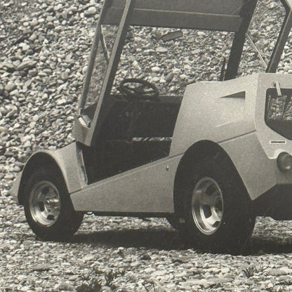 Vintage Kit Car Photo Photograph Volkswagen Chassis Unidentified