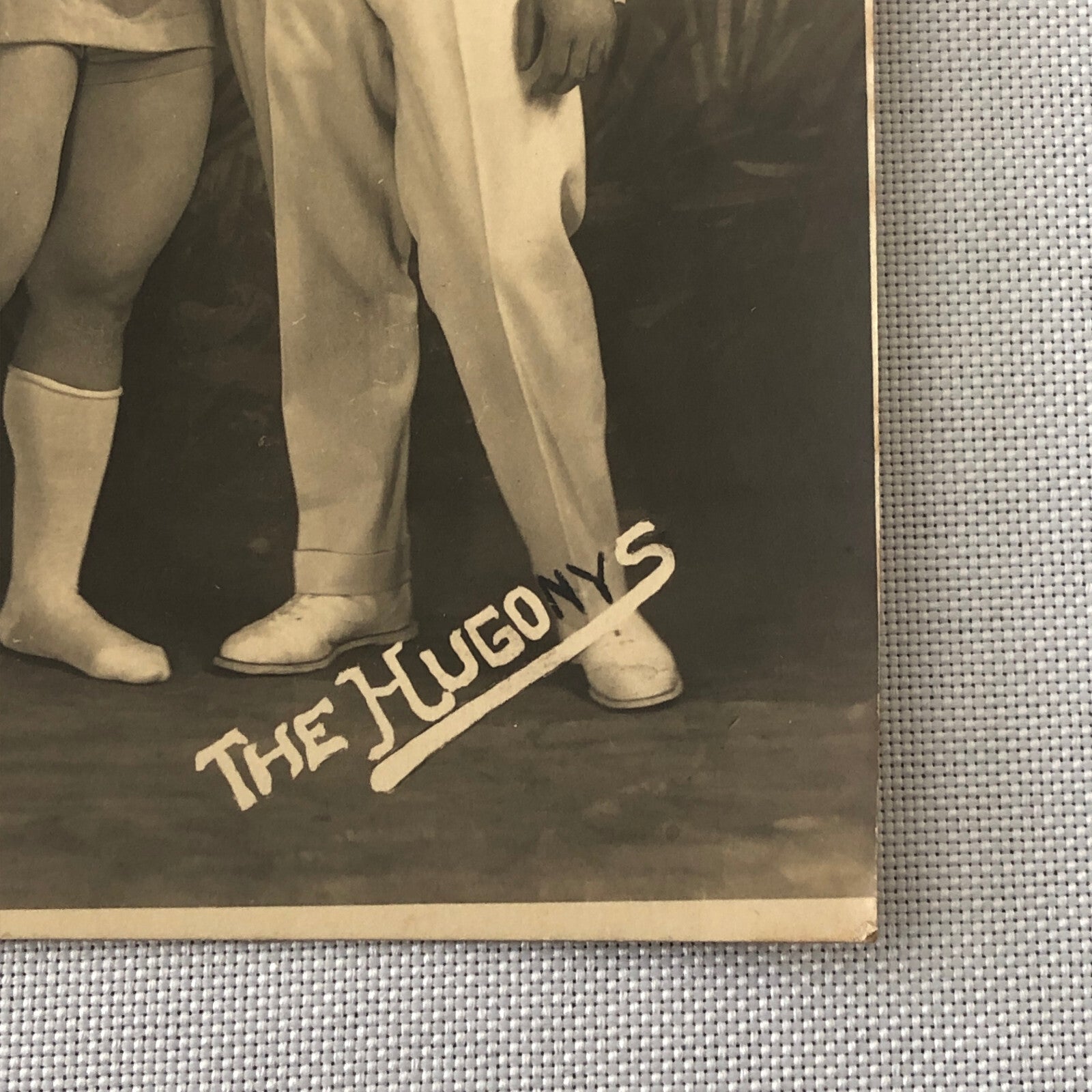 Circus Performer Photo Postcard Real Photo Postcard RPPC The Hugonys