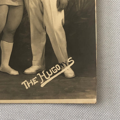 Circus Performer Photo Postcard Real Photo Postcard RPPC The Hugonys