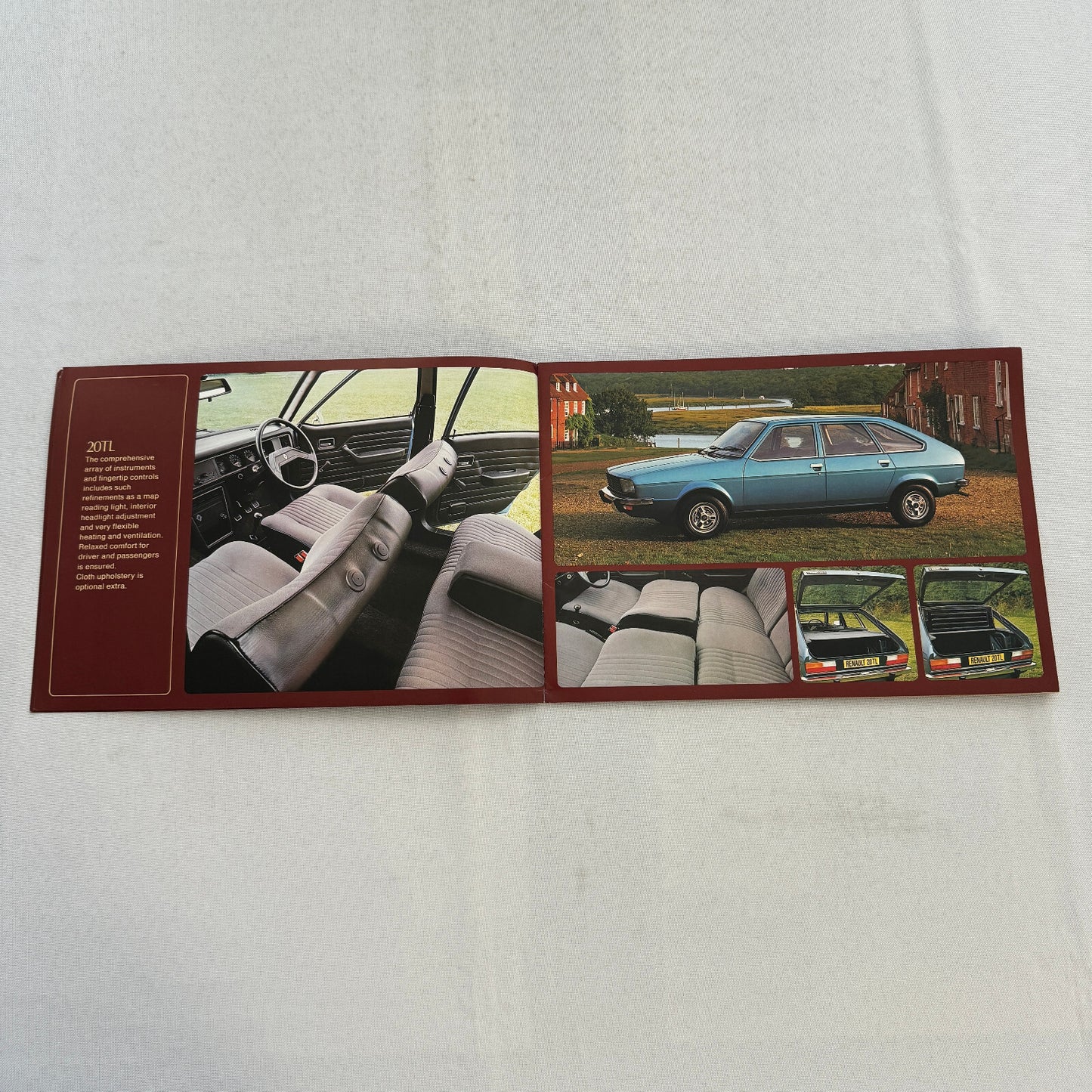 Renault Car Sales Brochure Catalog Vintage Renault 20 30 20TL 20TS 30TS TL TS