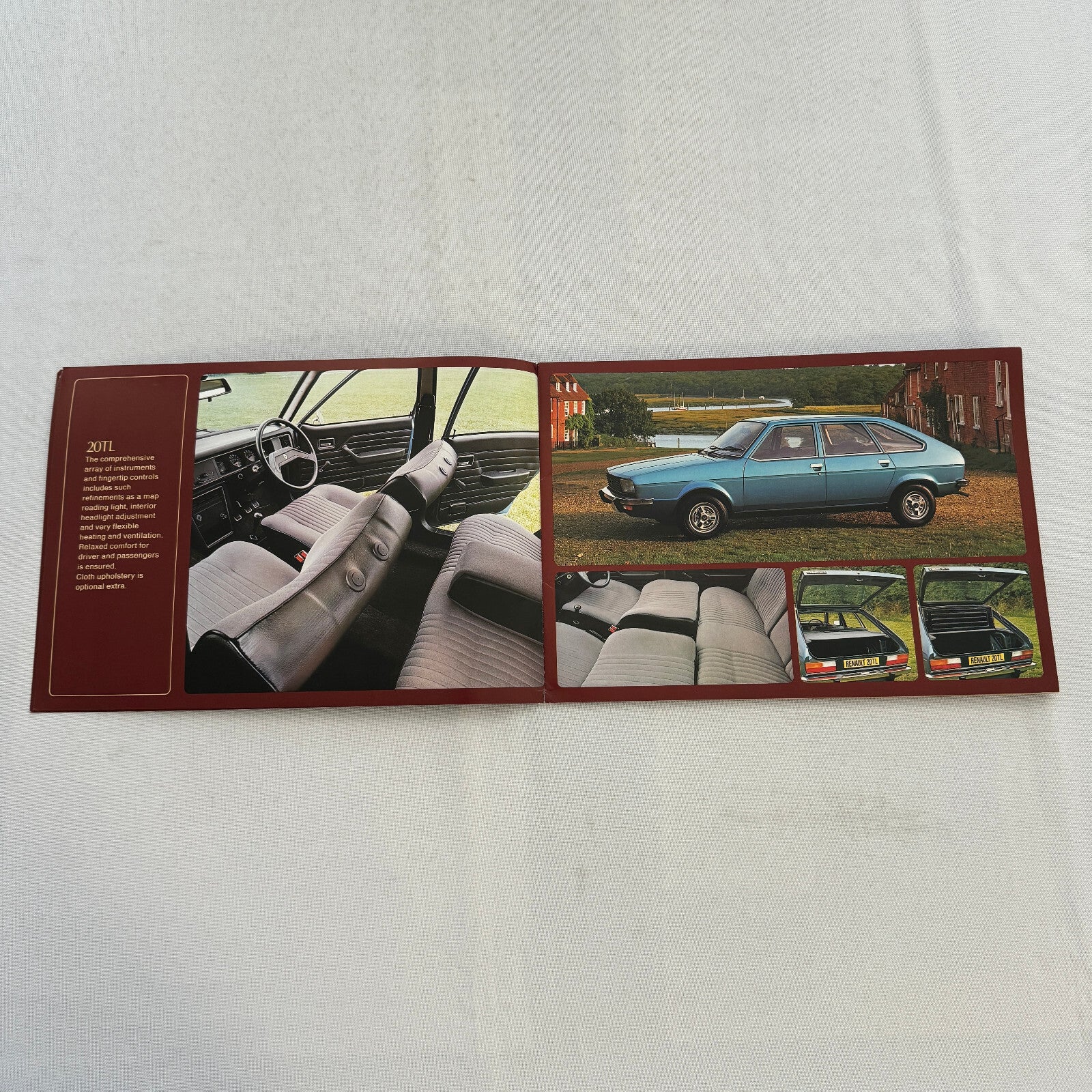 Renault Car Sales Brochure Catalog Vintage Renault 20 30 20TL 20TS 30TS TL TS