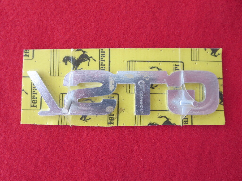 Ferrari GTSi Badge Emblem Script Logo - Authentic Factory Original 308 GTS i 