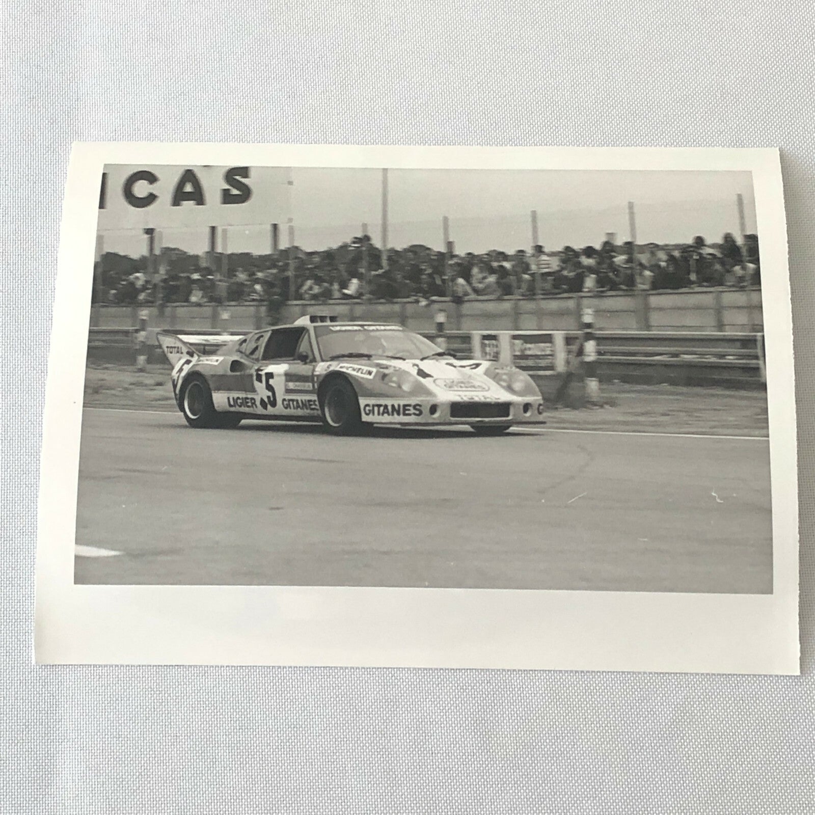 Vintage Racing Photo Photograph Lot of 11 - 1975 24 Hours of LeMans Cars ? 