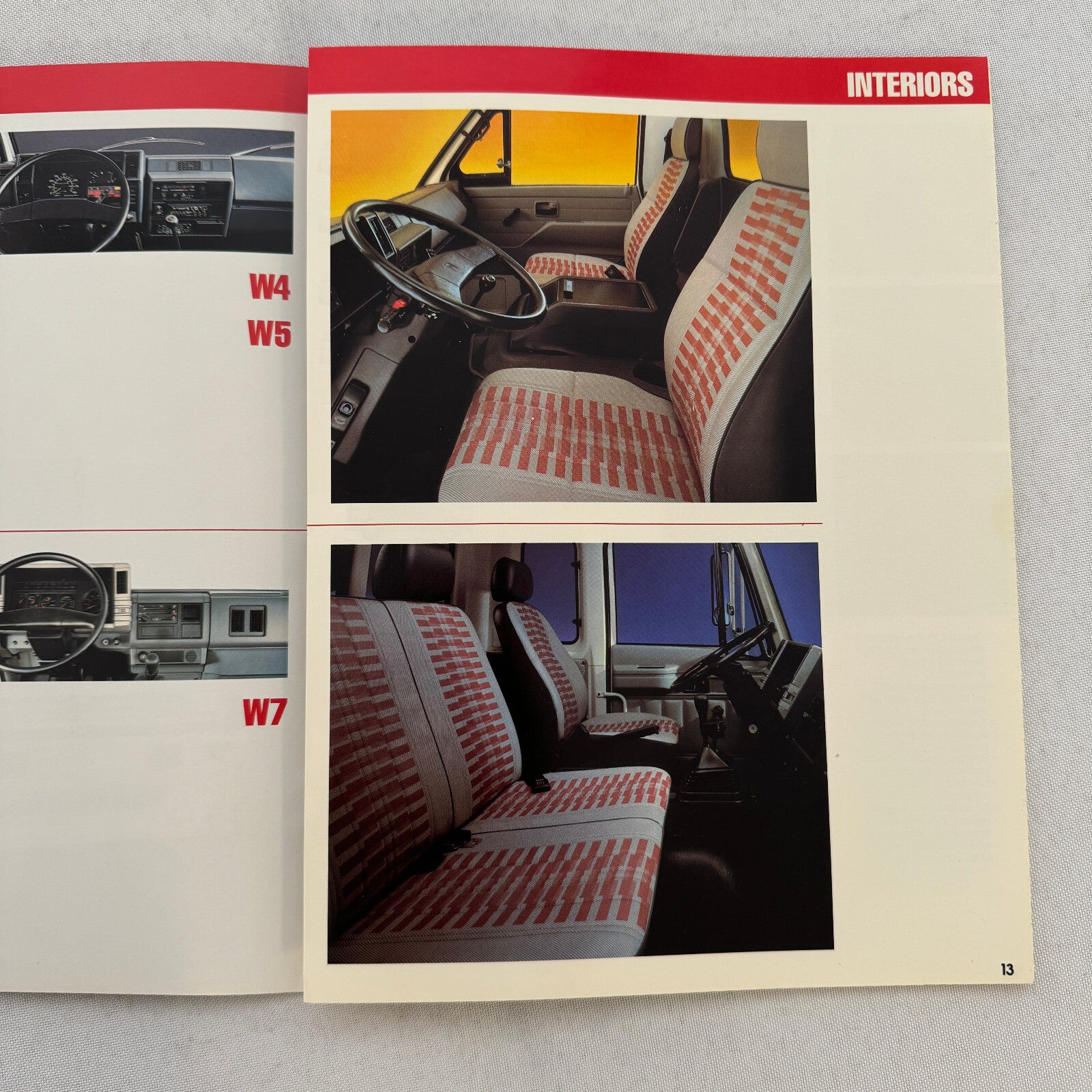 GMC Forward Truck Sales Brochure Catalog W4 W5 W7