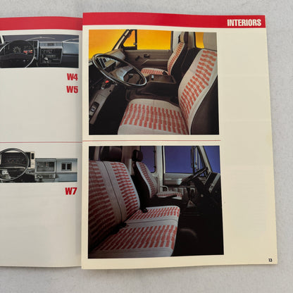 GMC Forward Truck Sales Brochure Catalog W4 W5 W7