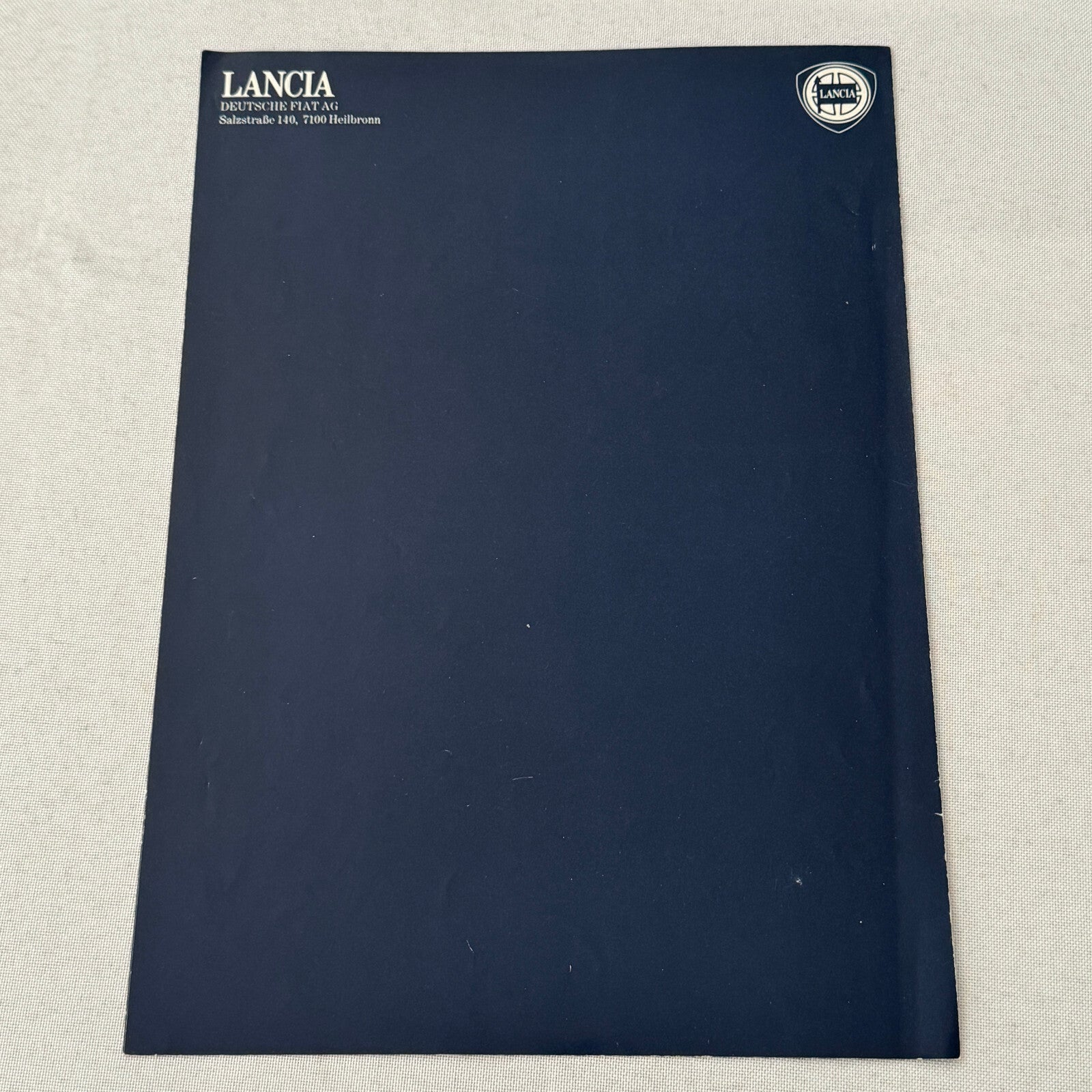 Lancia Beta Coupe Car Sales Brochure Catalog German Text