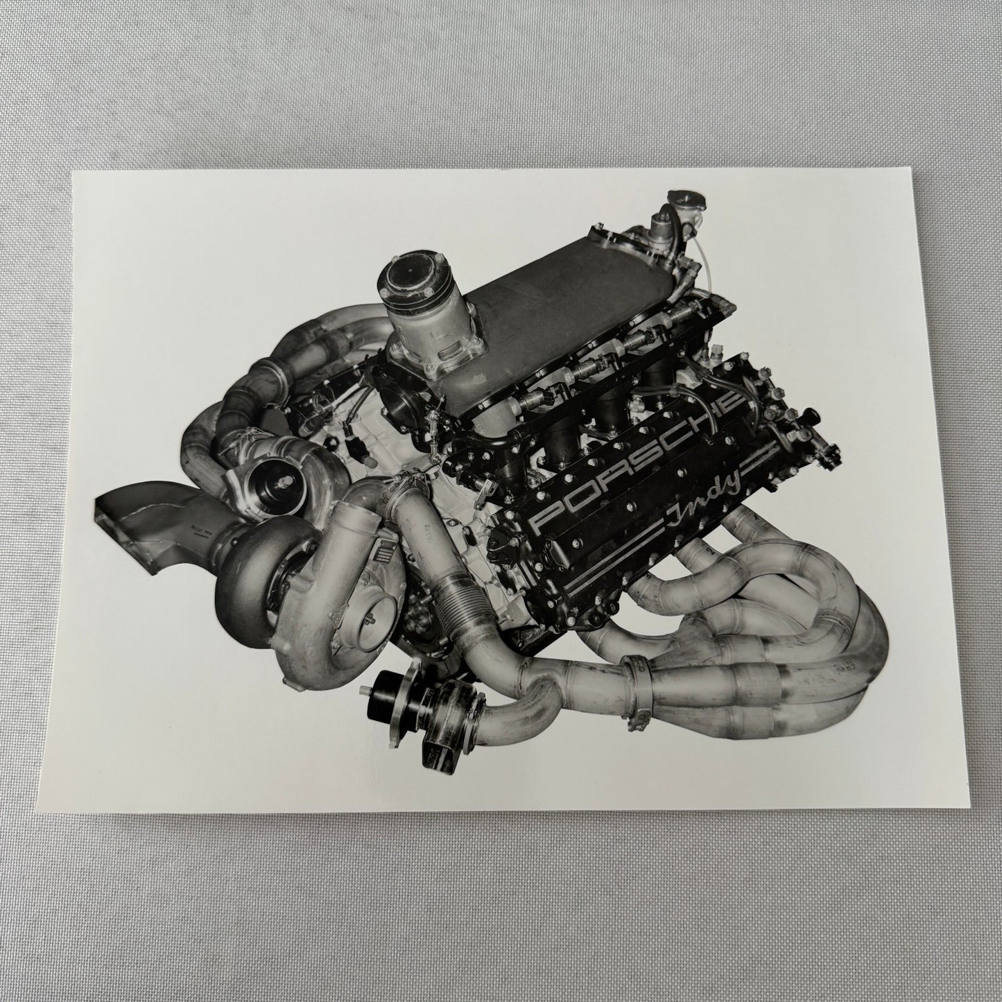 Porsche March 89 P Factory Press Photo Photograph Print Werkfoto Indy Racing