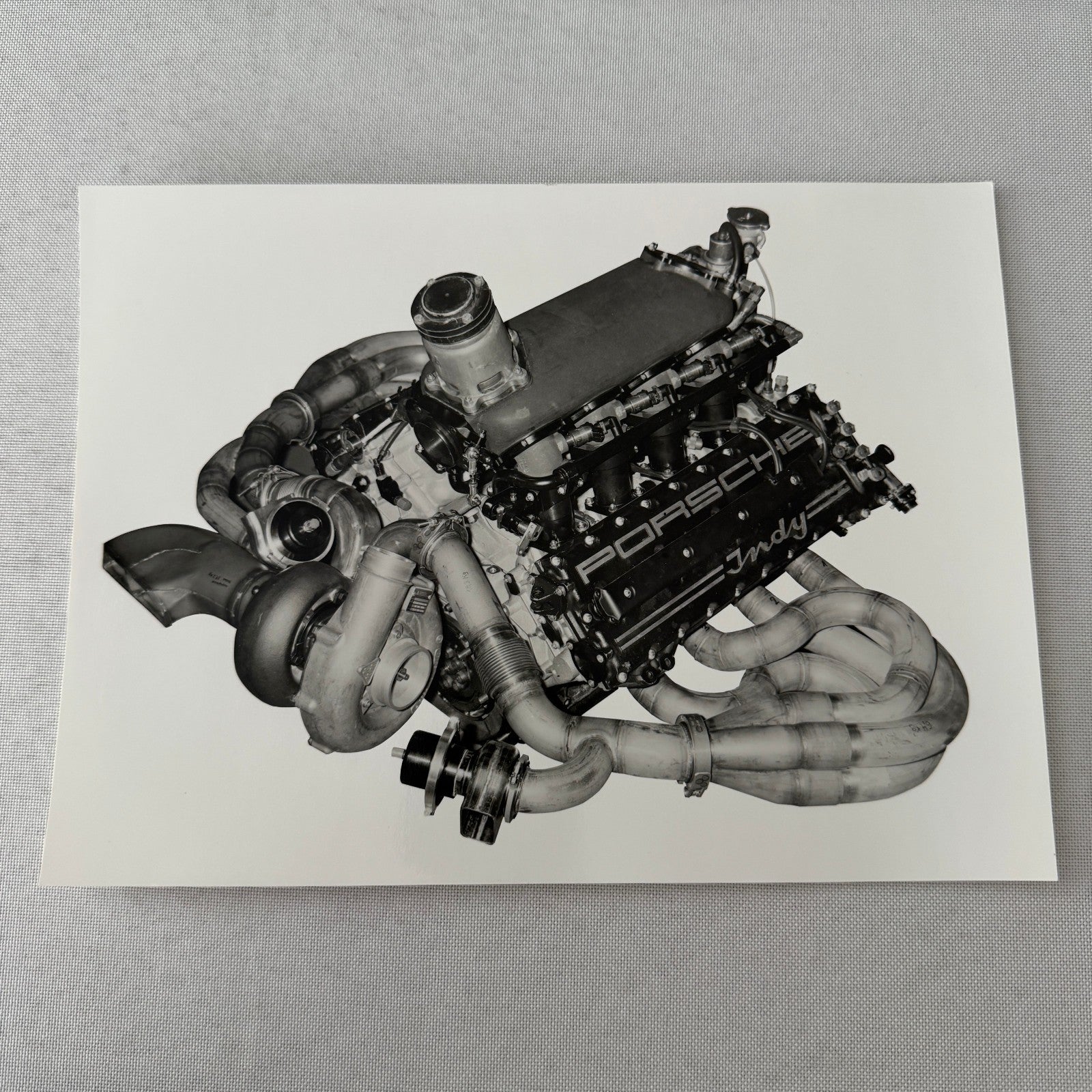 Porsche March 89 P Factory Press Photo Photograph Print Werkfoto Indy Racing