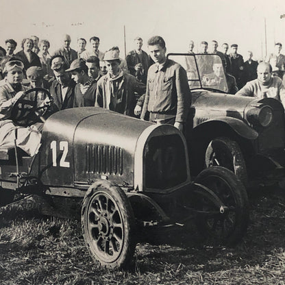 Vintage Racing Car Photo Photograph Print Laurin Klement K.A.N. Automobiles ? 