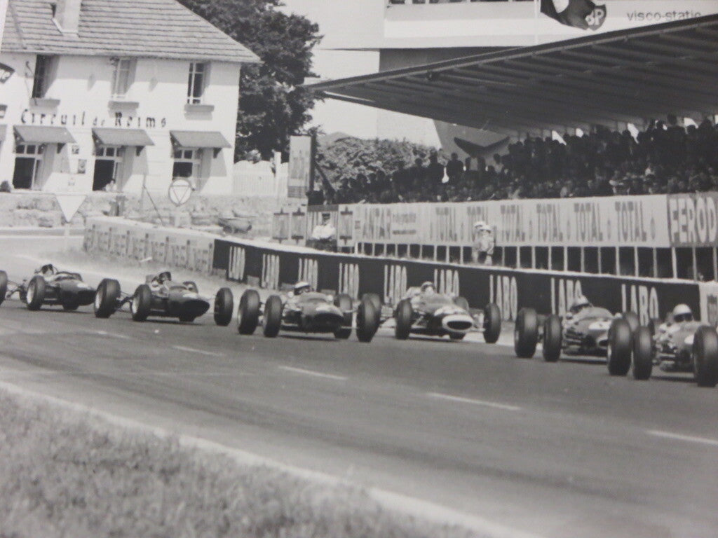 Vintage 1960s Grand Prix Racing Photo Photograph Image - Jos Reinhard 