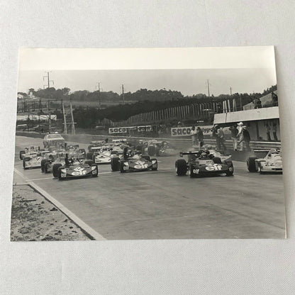 Vintage 1975 Formula 2 F2 Racing Photo Photograph Estoril Grand Prix Cars 