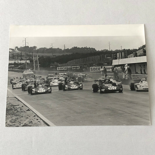 Vintage 1975 Formula 2 F2 Racing Photo Photograph Estoril Grand Prix Cars 