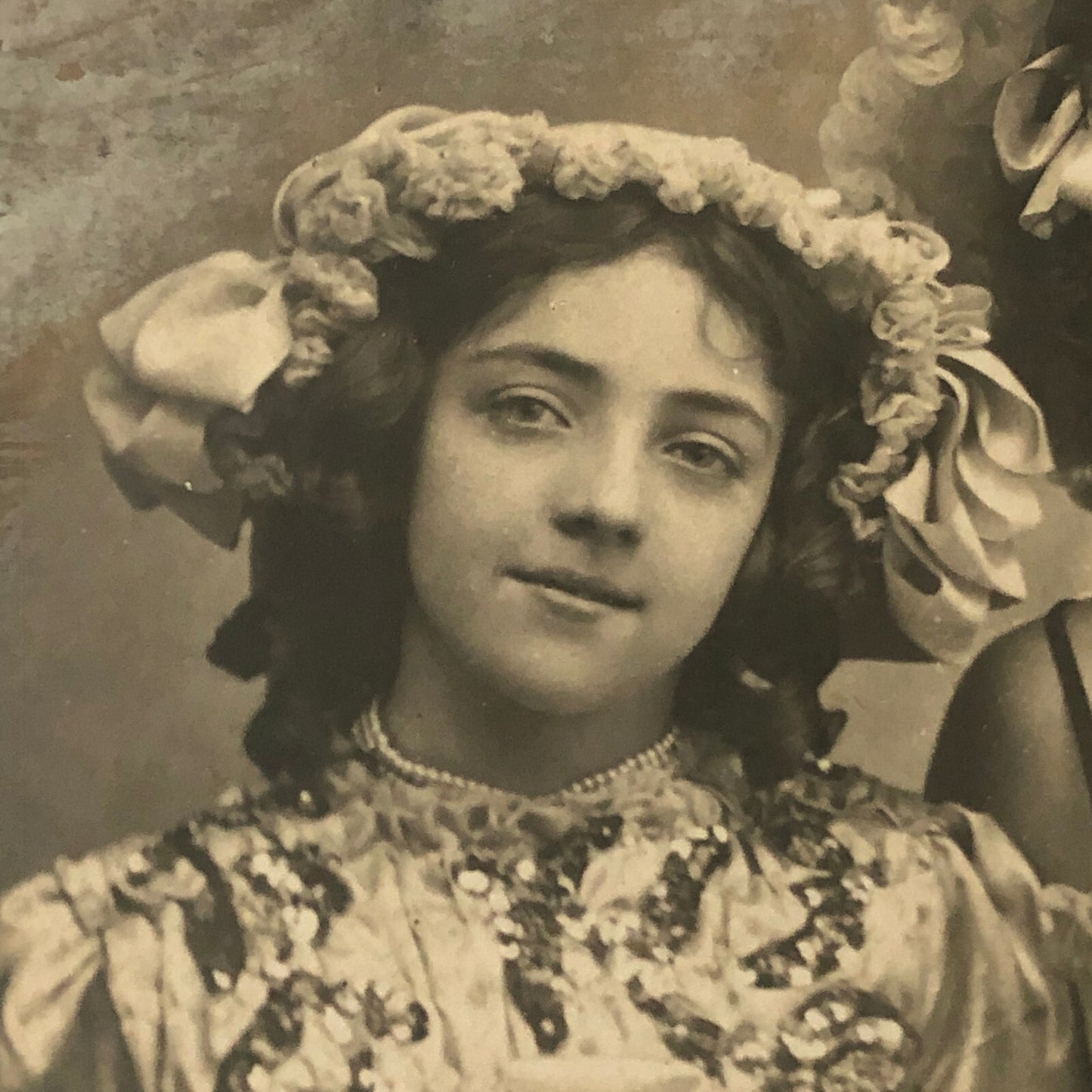 Circus Performer Real Photo Postcard Post Card RPPC Vintage