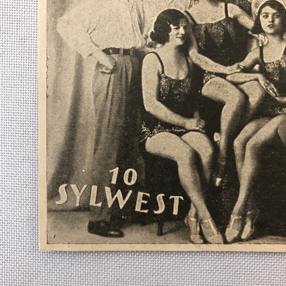 Circus Performer Troupe Act Postcard Post Card 10 Sylwest European German