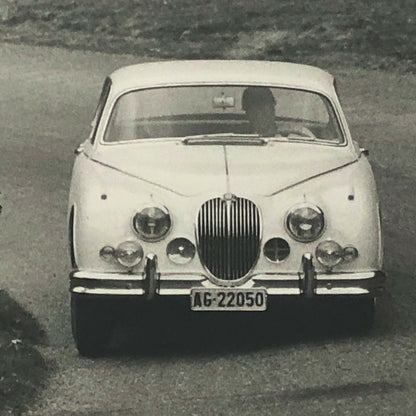 Vintage Jaguar 3.4 Racing Photo Photograph Lienhard ? 