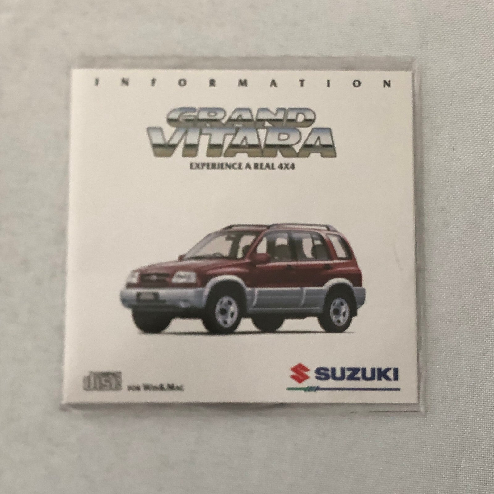 Suzuki Grand Vitara 4x4 Press Kit Brochure Photos 35MM Slides 1998
