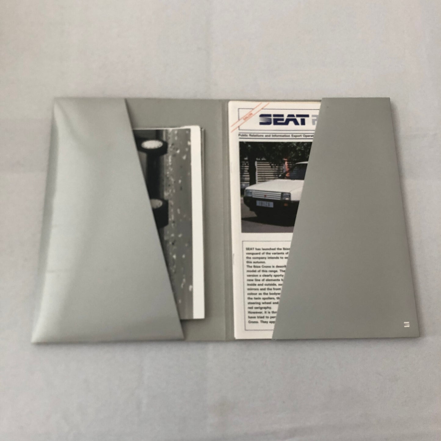 1988 SEAT Car Press KIt Marbella Ibiza Disco Malaga Premier Commercial Truck