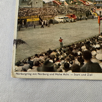 Vintage Nurburgring Race Track Racing Postcard Post Card German