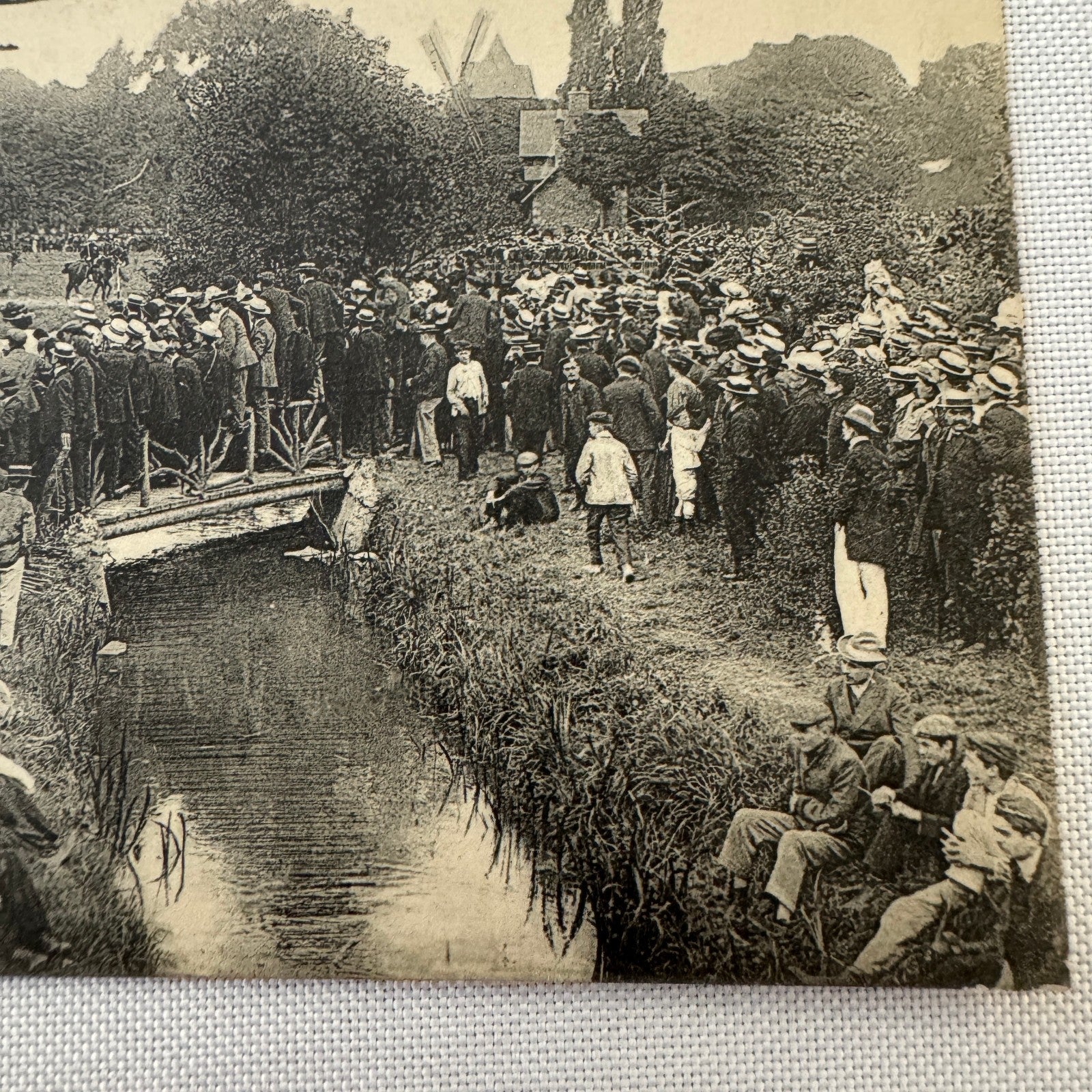 Vintage Zeppelin Airship Dirigible Postcard Post Card French