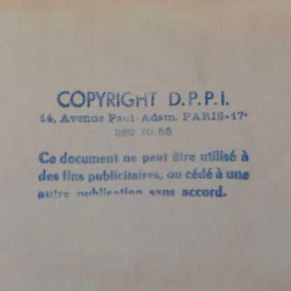 Vintage Renault Alpine Rally Racing DPPI Press Photo Photograph Print