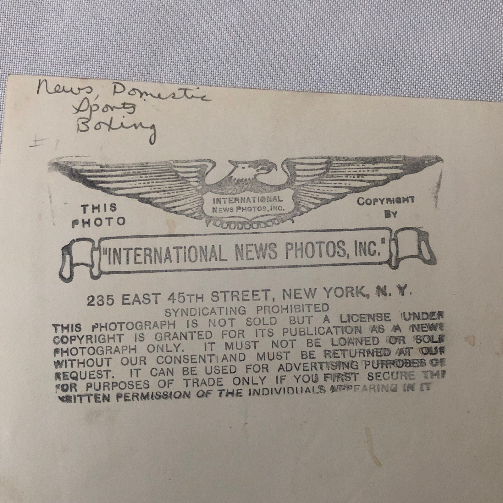 Press Photo Lightweight Boxing Champion Barney Ross International News