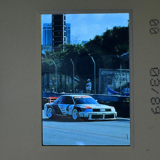 Audi 200 Quattro Trans Am Racing Car 35mm Slide Vintage