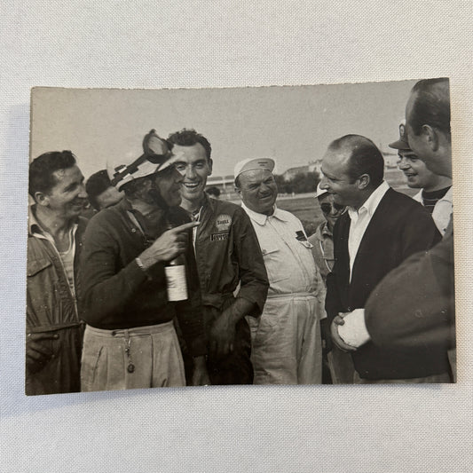 Juan Manuel Fangio Luigi Musso Racing Driver Photo Photograph