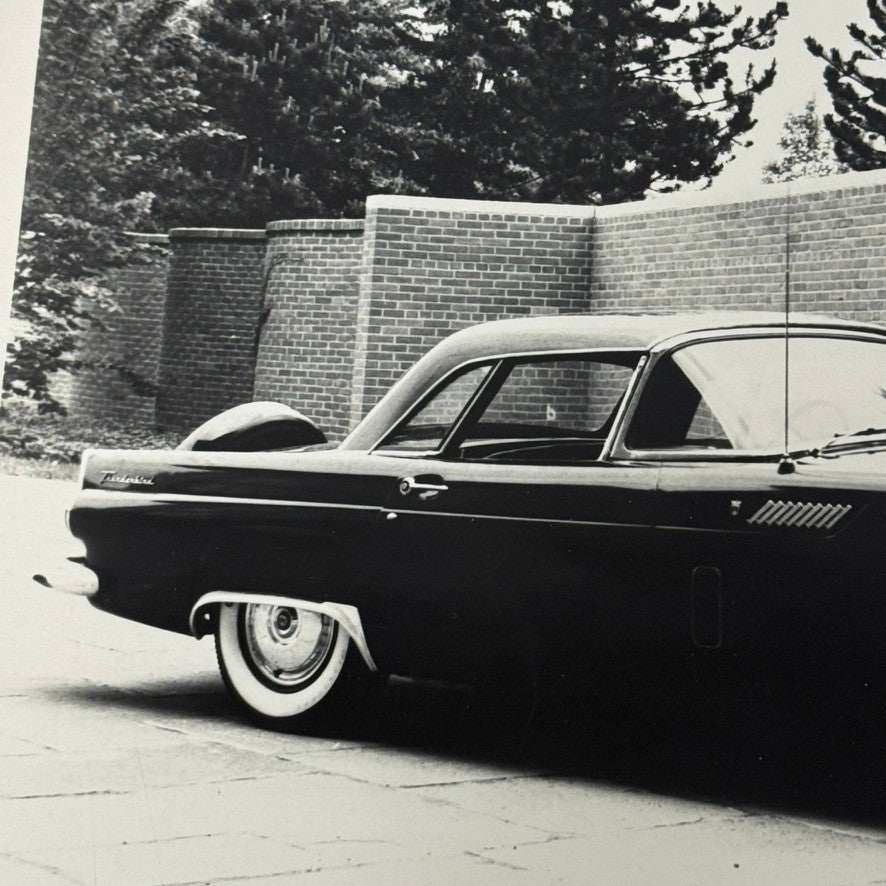 Vintage Ford Thunderbird Car Automobile Photo Photograph Modern Print