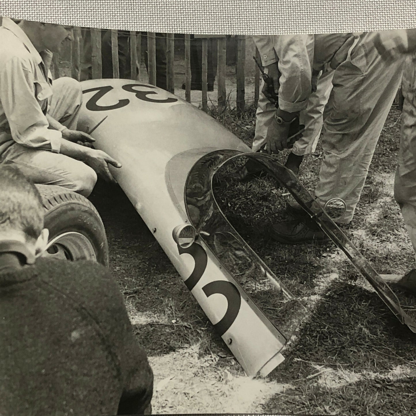 Vintage Racing Car Photo Photograph Print Motorsport Race
