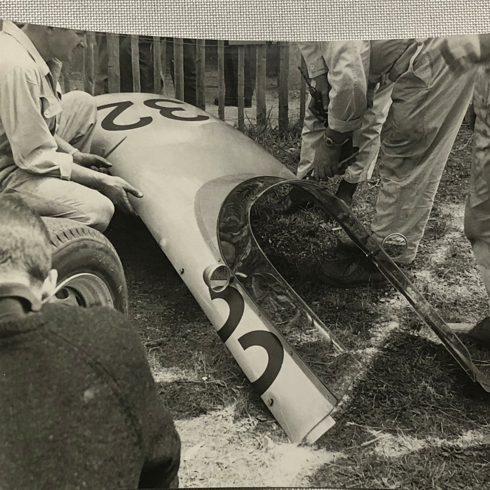 Vintage Racing Car Photo Photograph Print Motorsport Race