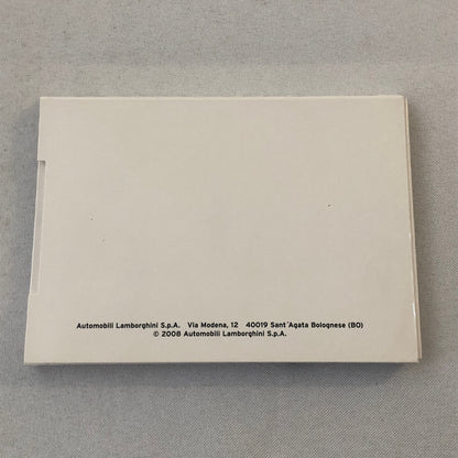 Lamborghini Gallardo LP 560-4 Press Kit Brochure CD GERMAN Text 2008