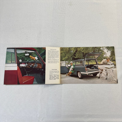 Triumph Herald 1200 Saloon Convertible Estate Wagon Car Sales Brochure Catalog