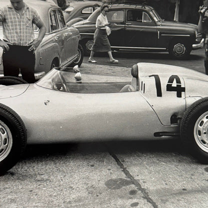 Porsche F2 Avus 1959 Racing Photo Photograph Vintage Image Modern Print