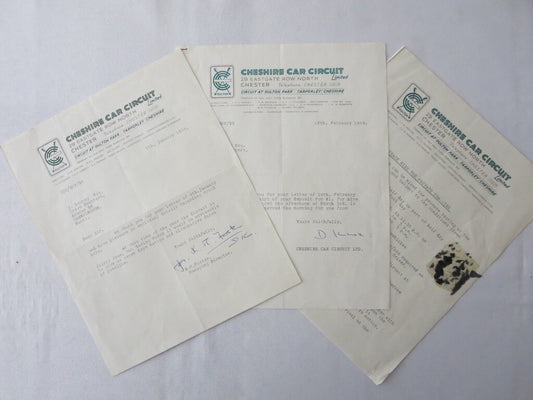 1964 Cheshire Car Circuit Race Track UK Oulton Park - Joseph Lowrey Motor Sport