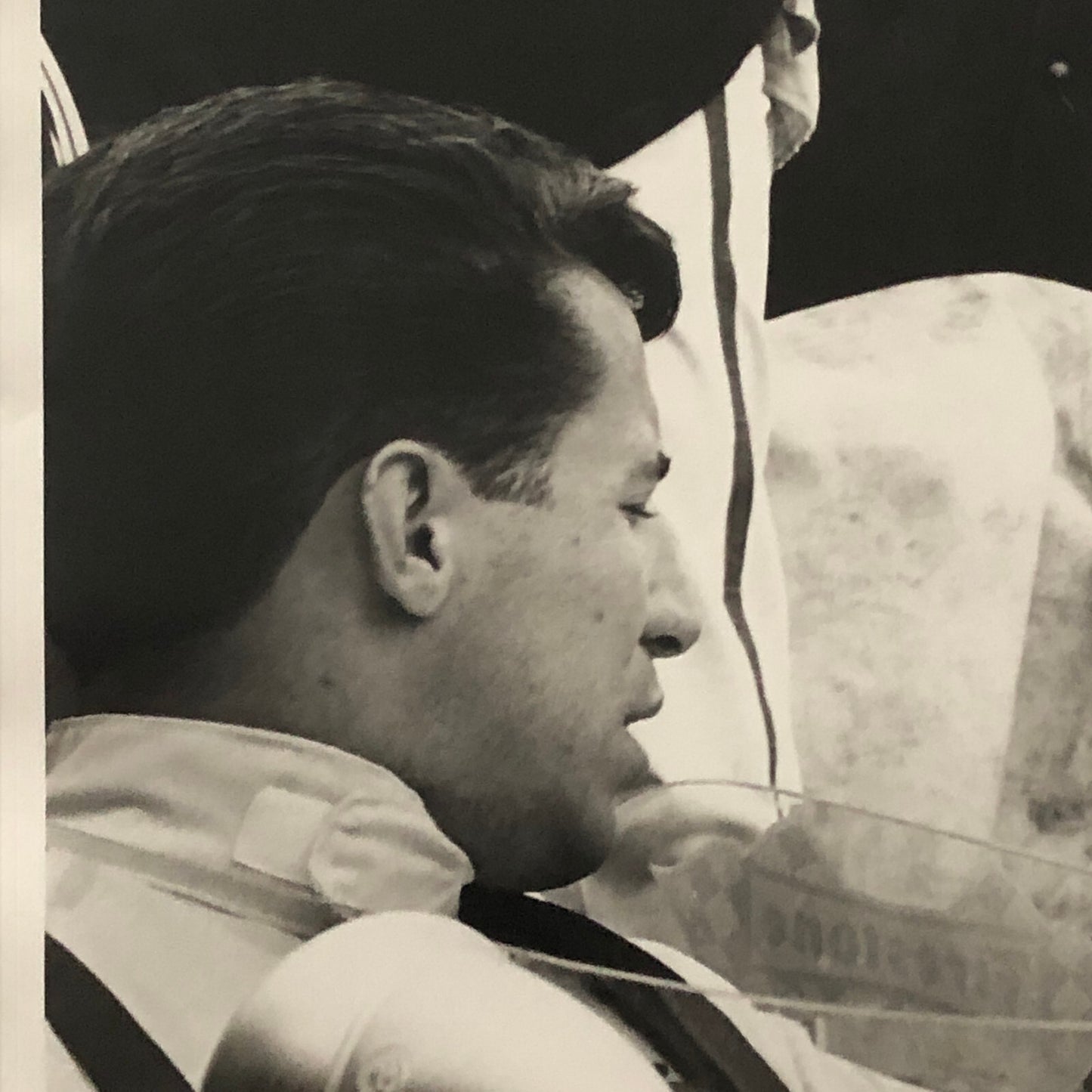 Mario Andretti Indianapolis Indy 500 Racing Photo Clint Brawner Mechanic 1967