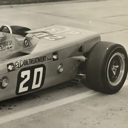 Vintage Indy Indianapolis 500 Racing Photo Photograph Art Pollard STP Lotus 1968