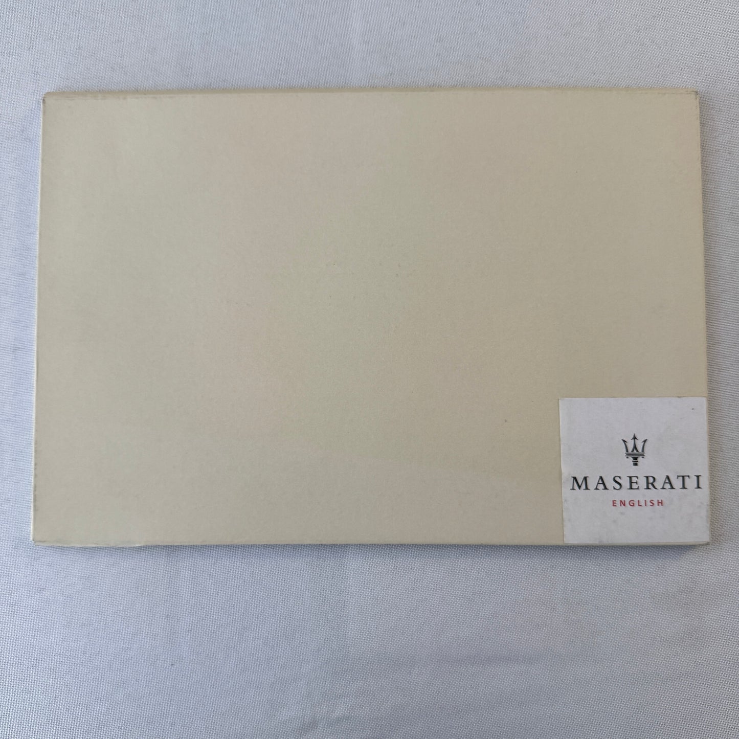 2014 Maserati Press Kit Brochure CD Quattroporte Coupe GT Spyder MC12 +