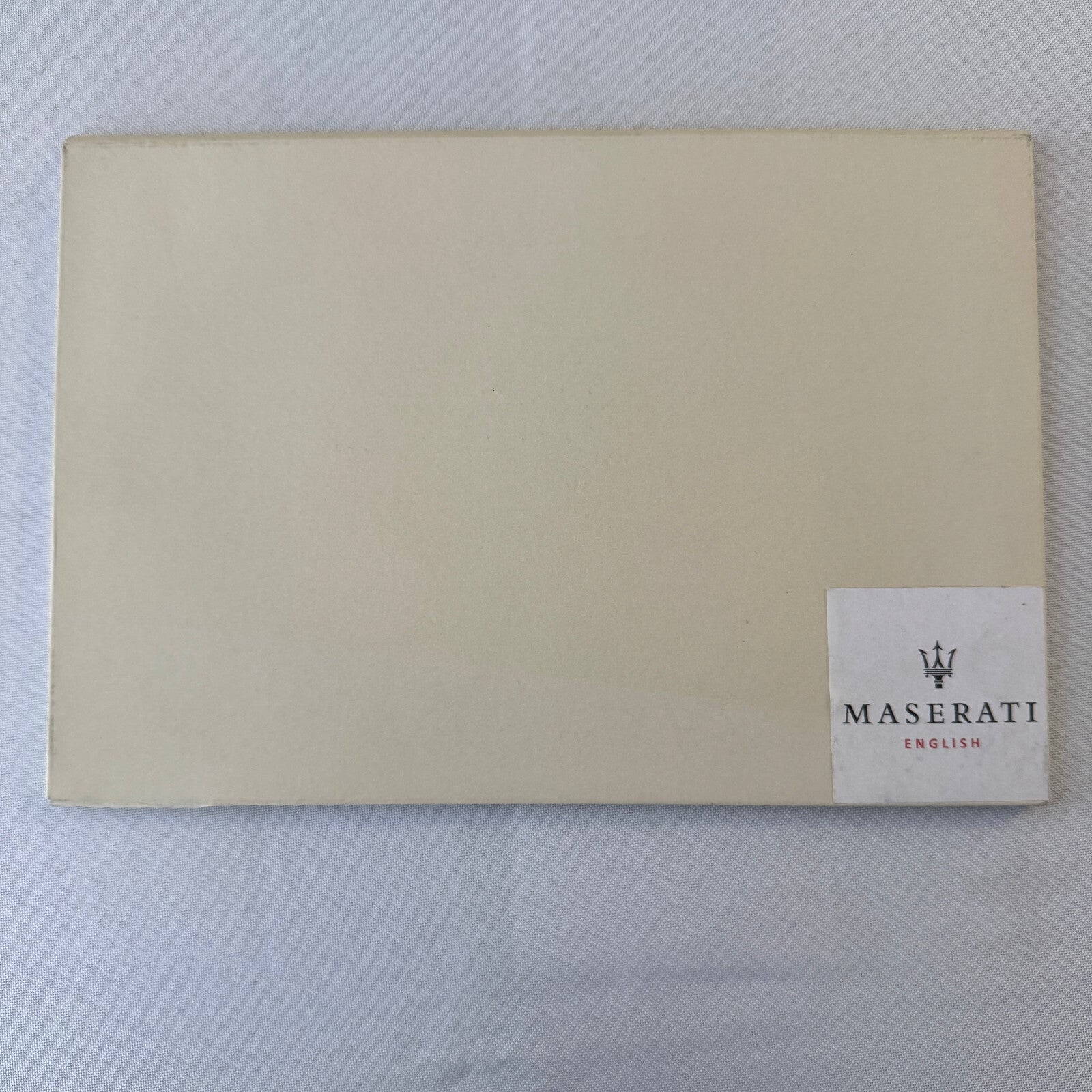 2014 Maserati Press Kit Brochure CD Quattroporte Coupe GT Spyder MC12 +