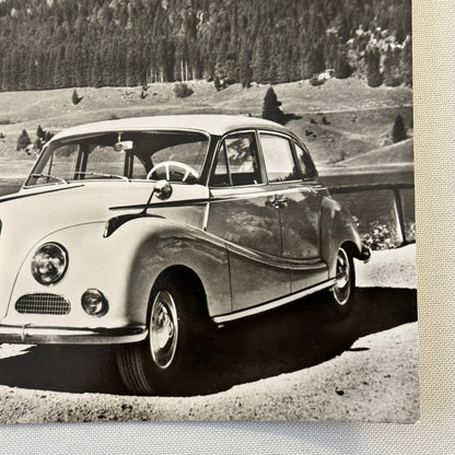BMW 2600 L and 3200 S Car Factory Press Photo Photograph Werkfoto Vintage