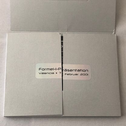 West McLaren Mercedes Press Kit Brochure Photos Mika Hakkinen David Coulthard +