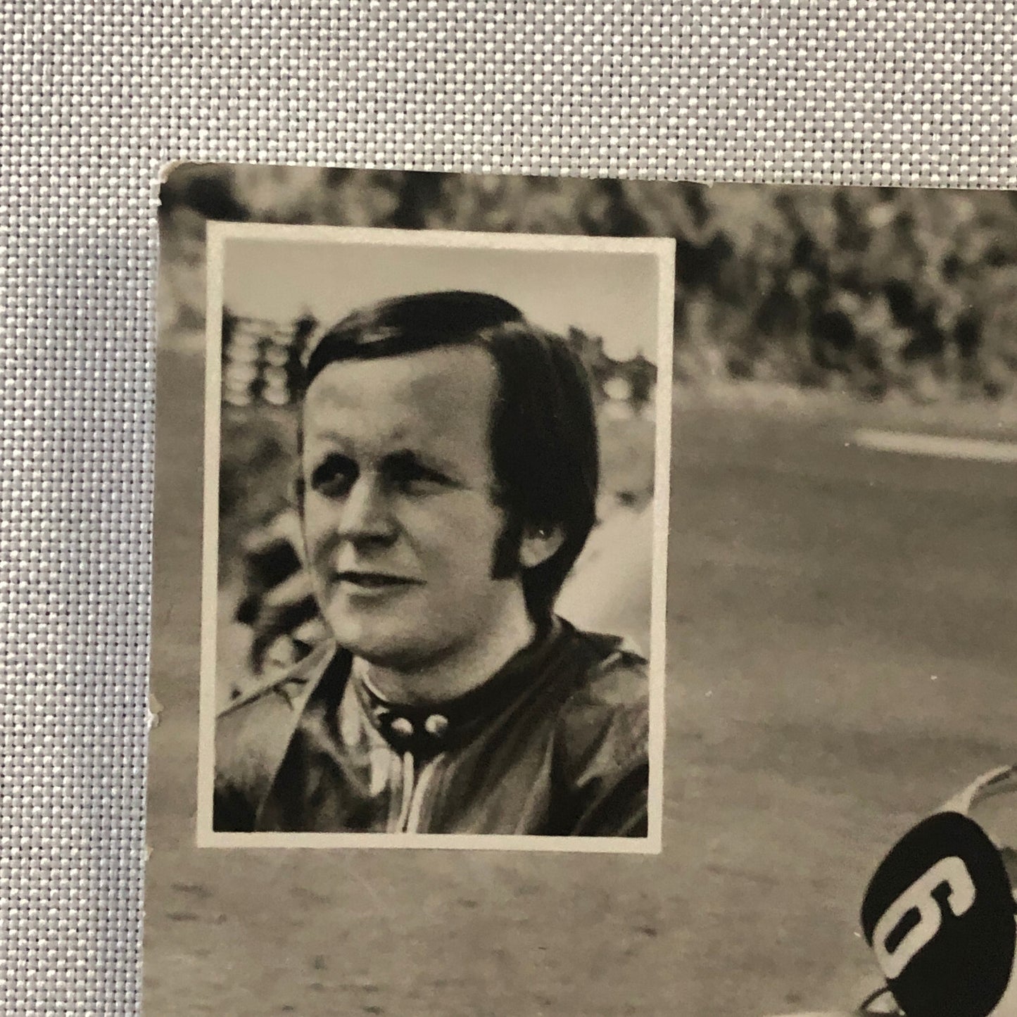 Vintage Motorcycle Racing Postcard Post Card Jurgen Lenk Germany