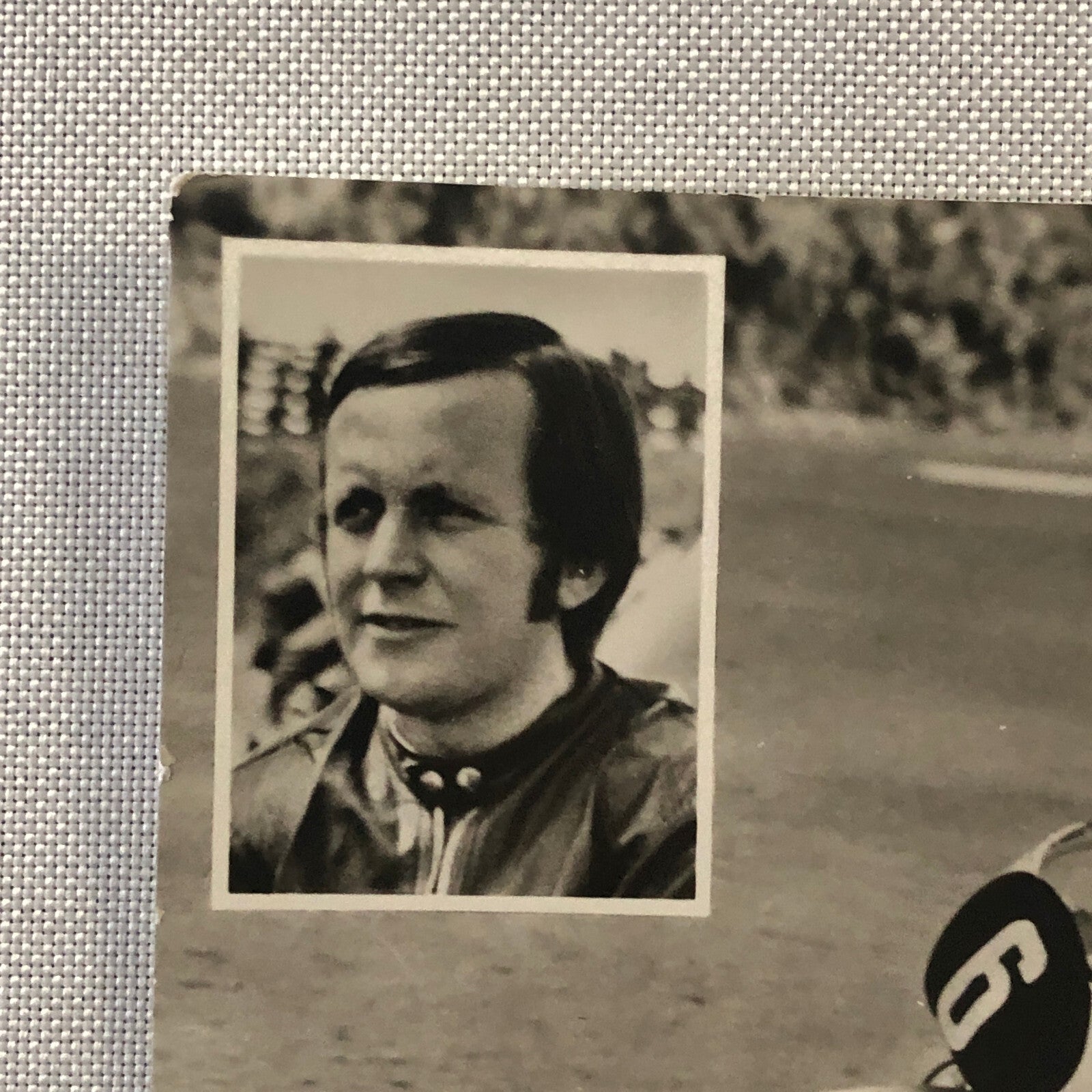 Vintage Motorcycle Racing Postcard Post Card Jurgen Lenk Germany