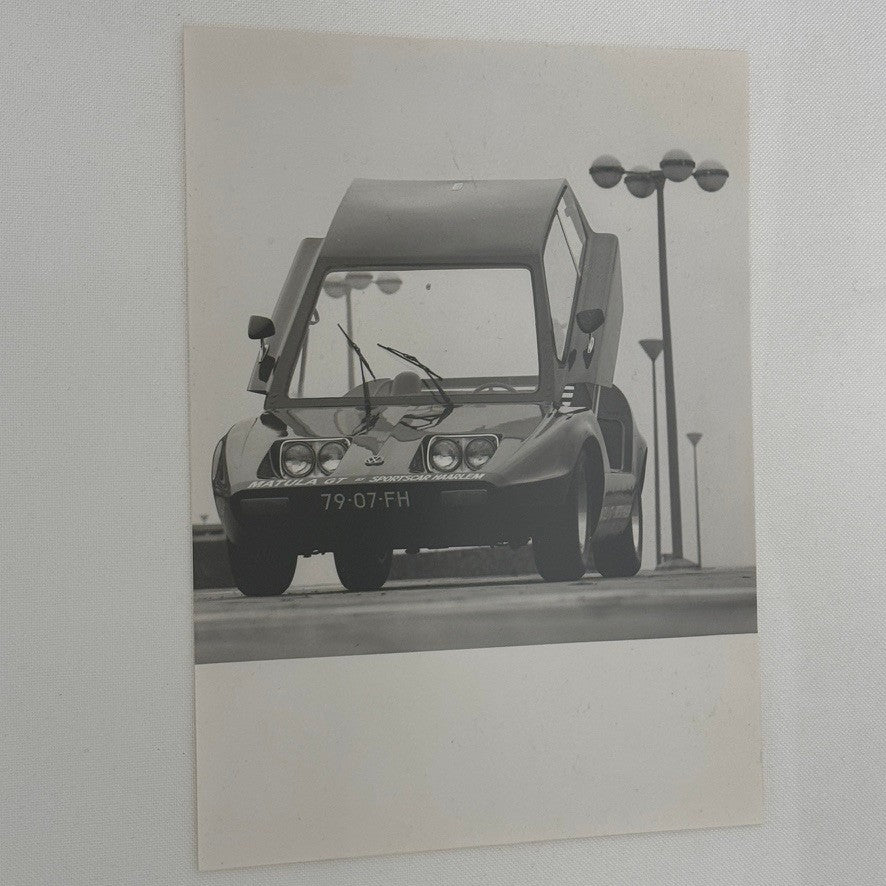 Vintage Kit Car Photo Photograph Matula GT Volkswagen VW Based Sports Car