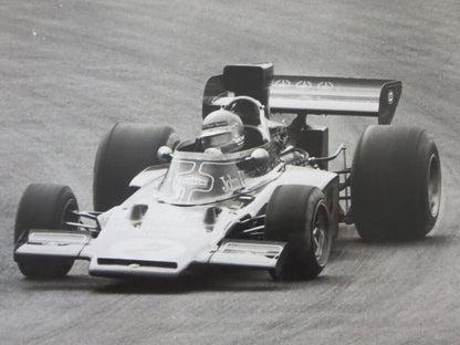 Vintage 1973 Dutch Grand Prix Racing Photograph Photo - Ronnie Peterson Lotus 