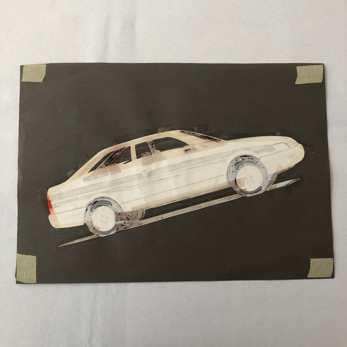 Volkswagen VW Concept Car Illustration Design Drawing Sketch Art Passat Jetta ?